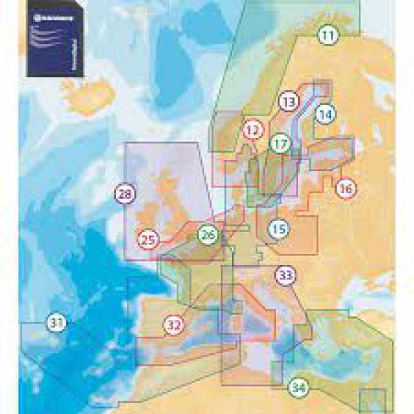 CARTOGRAFIA NAVIONICS+ REGULAR MAR MEDITERRANEO,SUD EST